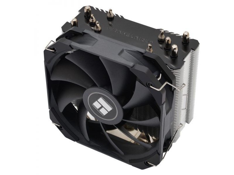Кулер для процессора/ CPU Cooler Thermalright Assassin King 120 MINI V2 (4-pin PWM, 135mm, Al/Cu, 5x6mm, 1x120mm, 64.87CFM, 25.6dBA, 1500RPM, S: 1851/1700/1200/115X, AM5/AM4, black/silver)