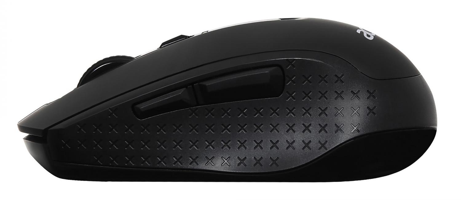 Мышь Acer OMR070 черный оптическая 1600dpi беспров. BT/Radio USB для ноутбука 6but (ZL.MCEEE.00D)