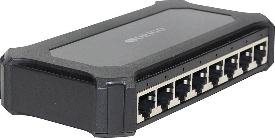 Коммутатор Origo OS2108 OS2108/A1A (L2) 8x1Гбит/с неуправляемый