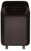 Шредер Fellowes PowerShred LX210 черный (секр.P-4) фрагменты 16лист. 23лтр. скрепки скобы пл.карты