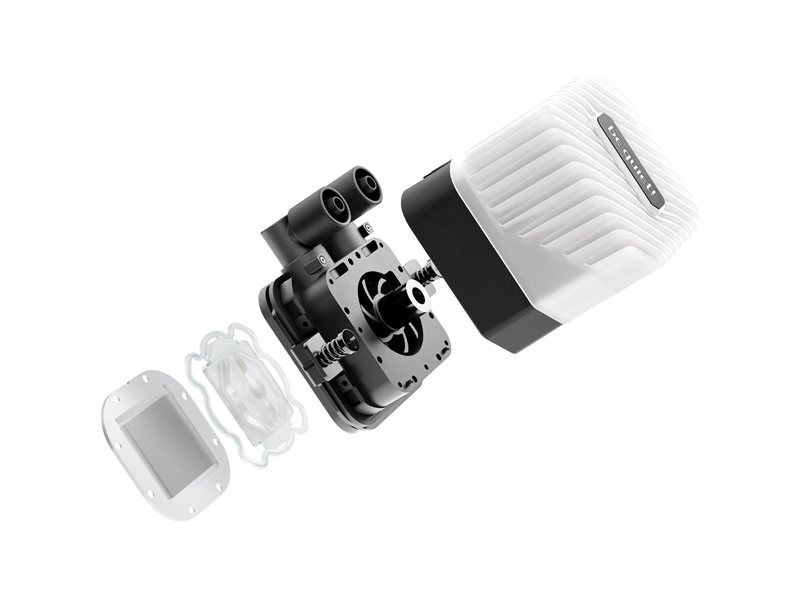 Водяное охлаждение для процессора/ Water Cooling System be quiet! LIGHT LOOP 240mm (250W, 240mm, Black, ARGB/ Fans: 2x120mm, 61.8CFM, 34.9dBA, 2100RPM/ Pump 2900RPM, Rad thickness 27mm/ S: 1851, 1700, 1200, 115X, AM5, AM4)