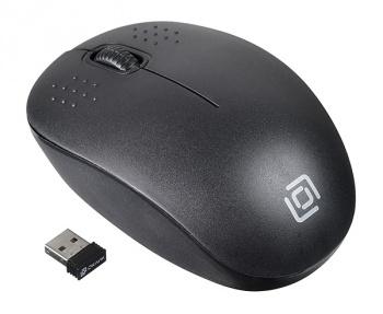 Мышь Оклик 685MW черный оптическая 1200dpi беспров. USB для ноутбука 3but (1058946)