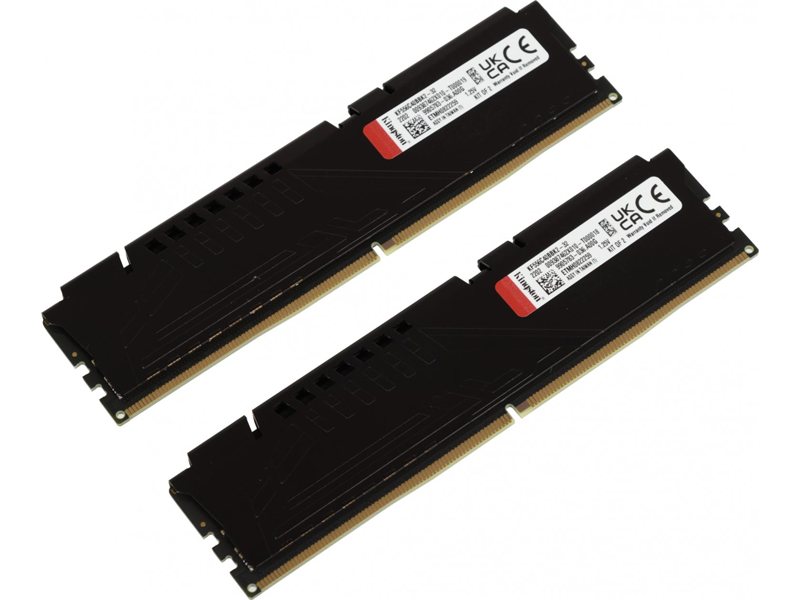 Память DDR5 2x16GB 5600MHz Kingston KF556C40BBK2-32 Fury Beast RTL Gaming PC5-44800 CL40 DIMM UDIMM 288-pin 1.25В single rank с радиатором Ret