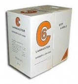 Кабель информационный Lanmaster TWT-6UTP-GY кат.6 UTP 4 пары 23AWG PVC внутренний 305м серый