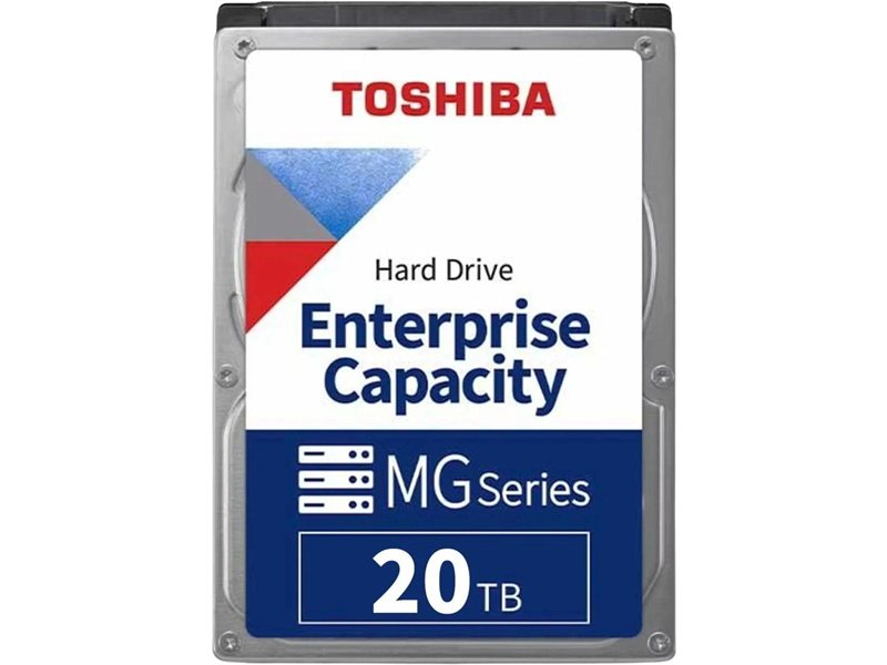 Жесткий диск Toshiba Enterprise HDD 3.5" SATA 20TB, 7200 rpm, 512MB buffer, MG11ACA20TE, 1 year