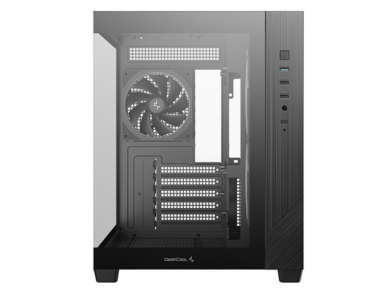 Корпус Deepcool CG330 3F черный без БП mATX 2xUSB3.0 audio bott PSU