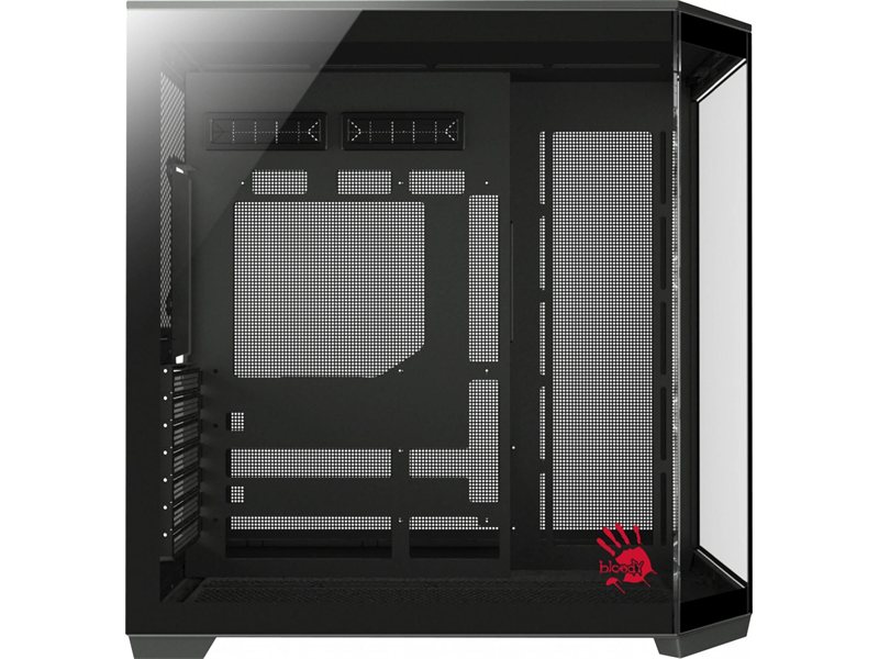 Корпус Bloody BD-CC109 черный без БП ATX 10x120mm 2xUSB3.0 audio