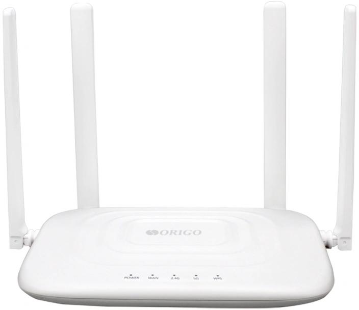 Роутер беспроводной Origo OWR1230ACG (OWR1230ACG/A1A) AC1200 10/100/1000BASE-T белый