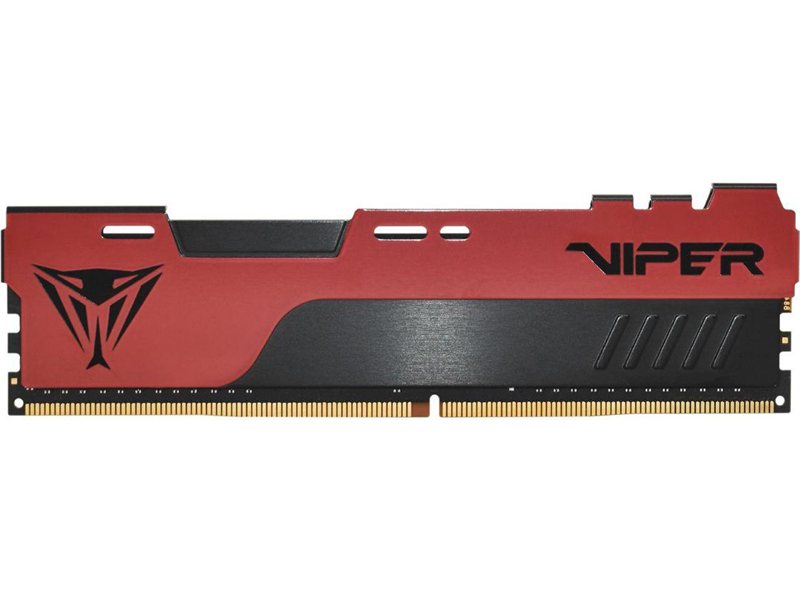 Память DDR4 8GB 2666MHz Patriot PVE248G266C6 Viper EliteII RTL Gaming PC4-21300 CL16 DIMM UDIMM 288-pin 1.2В с радиатором Ret