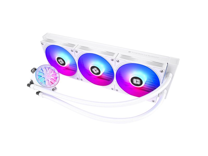 Thermalright Система водяного охлаждения Aqua Elite 360 V6 ARGB White / Black / 3x120mm ARGB PWM Fans / TRAE360V6AW