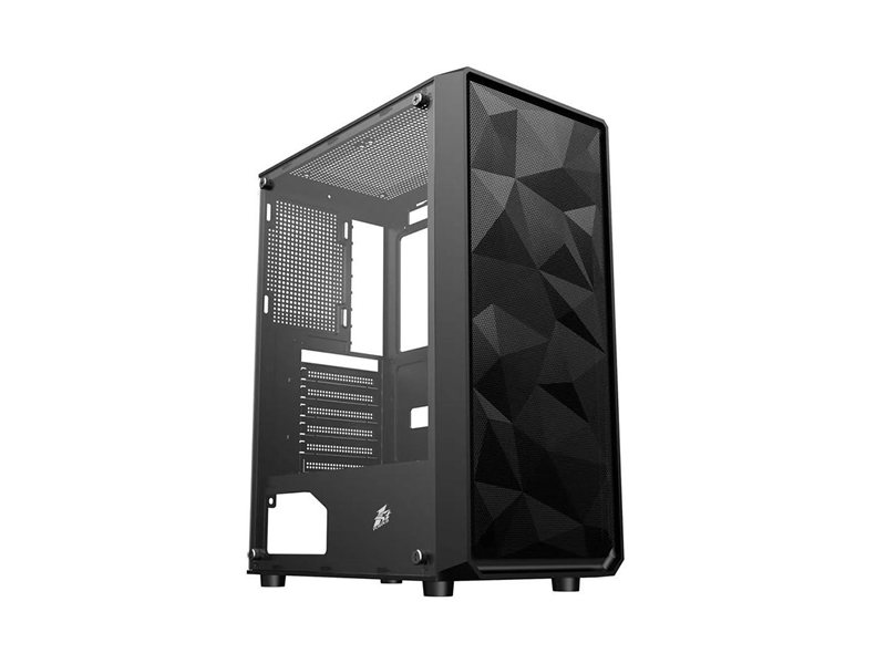 1STPLAYER FD3 Black / ATX / 4x120mm LED fans inc. / FD3-BK-4F1