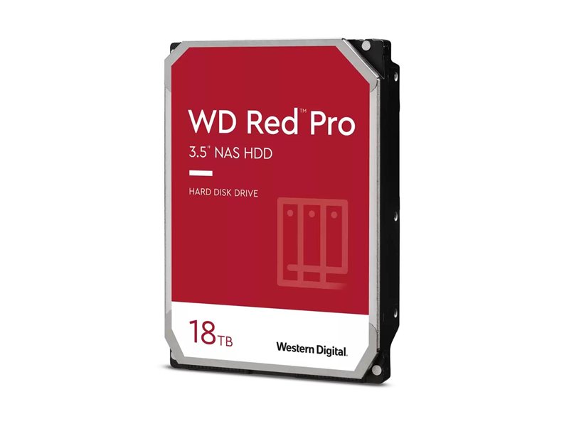 Жесткий диск/ HDD WD SATA3 18Tb Red Pro 7200 512Mb 1 year warranty