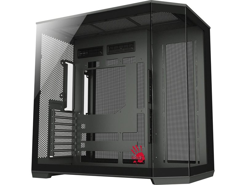 Корпус Bloody BD-CC109 черный без БП ATX 10x120mm 2xUSB3.0 audio