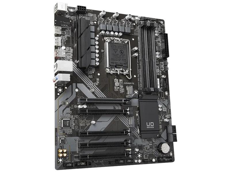 Материнская плата MB GIGABYTE INTEL B760 s1700, 4xDDR4(128GB), HDMI 2.0/DP, 1xPCIe 4.0x16, 4xPCIe 3.0x16, 1xLAN, 4xSATA 6Gb/s, 2xM.2, 1xUSB-C, 1xUSB 3.2, 4xUSB 2.0, 1xPS/2, ATX