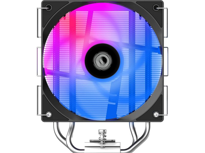 Устройство охлаждения(кулер) ID-Cooling SE-214-XT V2 RGB Soc-AM5/AM4/1200/1700/1851 серебристый/черный 4-pin 16-27.2dB Al+Cu 200W 550gr Ret