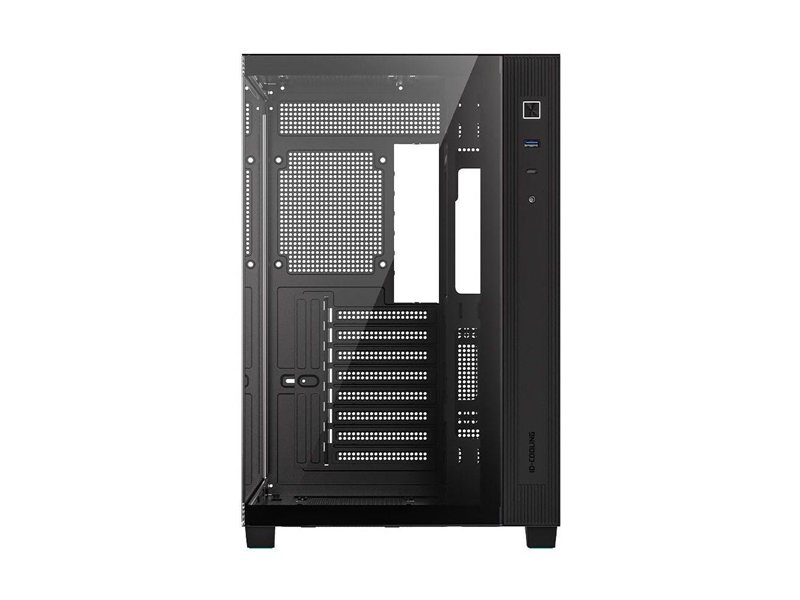 Case ID-Cooling VIEW 510 Black ATX/ win TG/ no fan/ Gen2 Type C/ CPU 162mm/ GPU 407mm/ no PSU