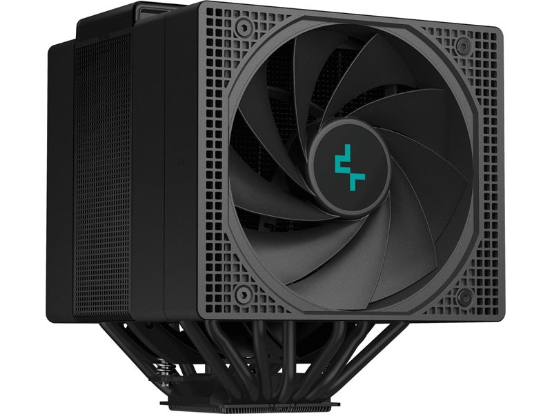 Устройство охлаждения(кулер) Deepcool Assassin IV VC Vision Soc-AM5/AM4/1200/2066/1700/1851 черный 4-pin 22.6-29.3dB Al+Cu LCD 300W 1780gr Ret (R-ASN4-BKNVMD-G)