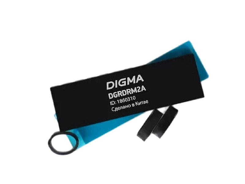 Радиатор для SSD Digma DGRDRM2A металл Ret