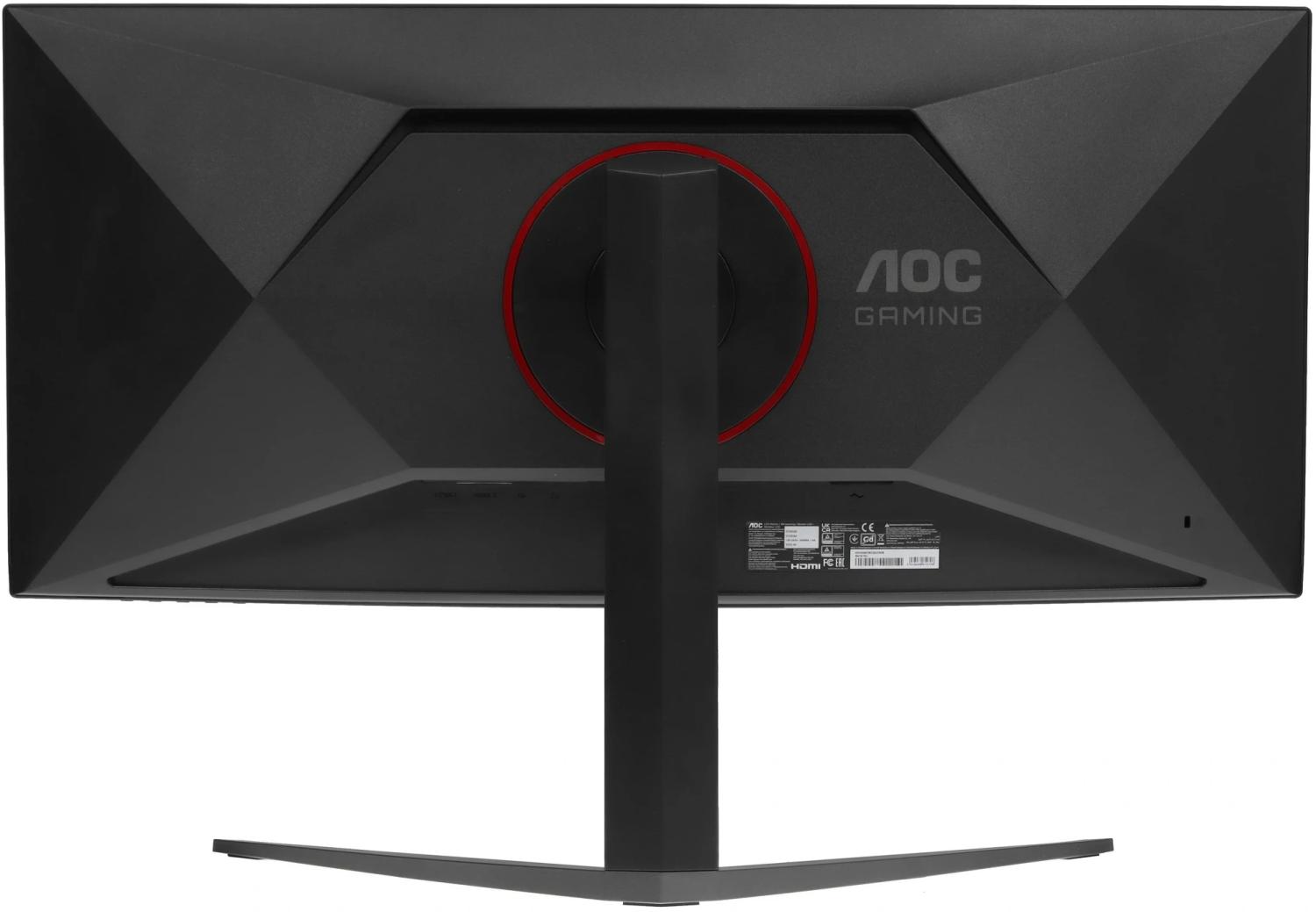 Монитор AOC 34" Gaming CU34G4 черный VA LED 21:9 HDMI матовая HAS Piv 300cd 178гр/178гр 3440x1440 180Hz FreeSync Premium DP UW 8.08кг