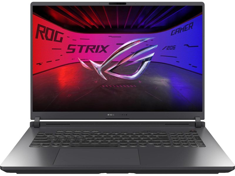Ноутбук/ ASUS ROG Strix G18 G815LP-S9141 18"(2560x1600 (матовый, 240Hz, 3ms) IPS)/Intel Core Ultra 7 255HX(2.4Ghz)/32768Mb/1024PCISSDGb/noDVD/Ext:NVIDIA GeForce RTX 5070(8192Mb)/Cam/BT/WiFi/90WHr/war 1y/3.2kg/Eclipse Gray/noOS
