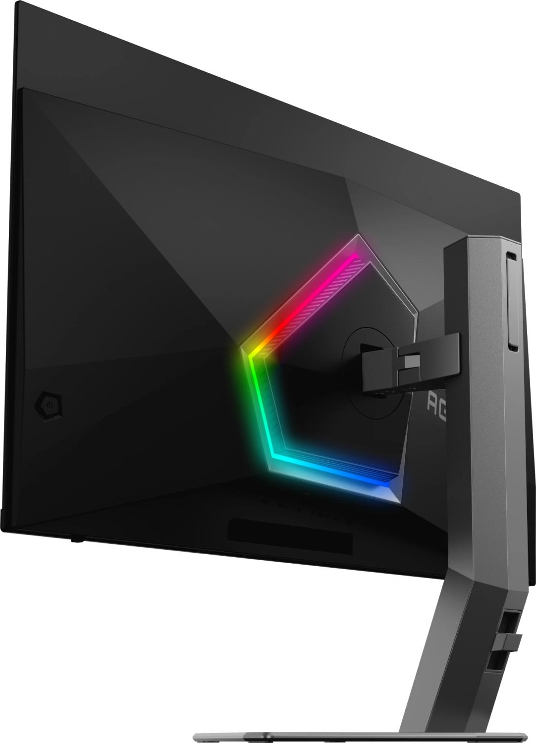 Монитор AOC 31.5" Agon Pro AG326UD черный QD OLED LED 16:9 HDMI M/M матовая HAS Piv 1000cd 178гр/178гр 3840x2160 165Hz G-Sync DP 4K USB 10.23кг
