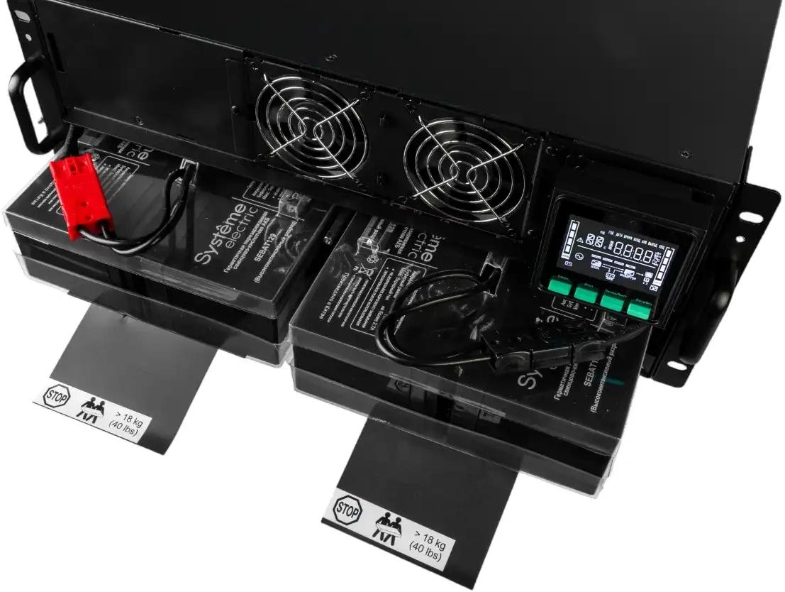 Источник бесперебойного питания Systeme Electriс SRT SRTSE8KRTXLIG2-NC 8000Вт 8000ВА черный Gen 2