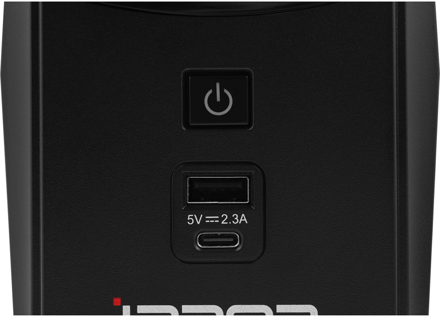 Источник бесперебойного питания Ippon Back Power Pro II 500 300Вт 500ВА черный
