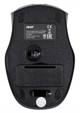 Мышь Acer OMR030 черный оптическая 1600dpi беспров. USB 4but (ZL.MCEEE.007)