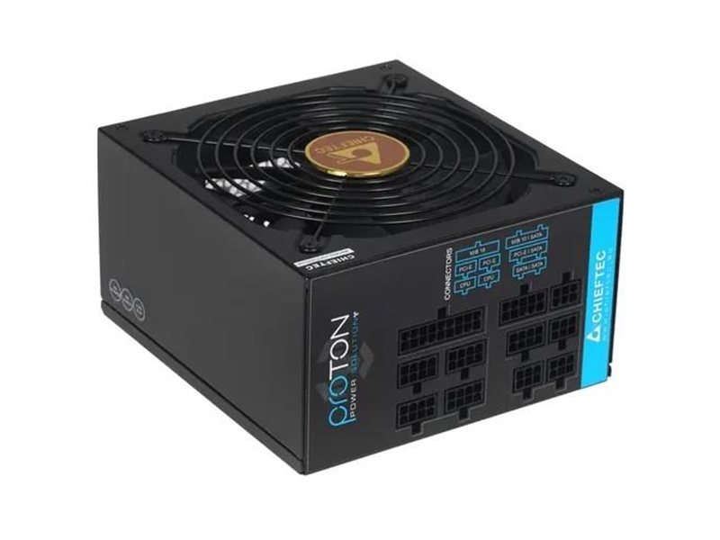 Блок питания Chieftec PSU BDF-1000С 1000W Proton ATX2.3, EPS12V 230V 14cm Fan 80+Bronze Active PFC, 20+4, 2*8(4+4)p, 6*8(6+2)p, 9xSATA, 3xMolex, FDD