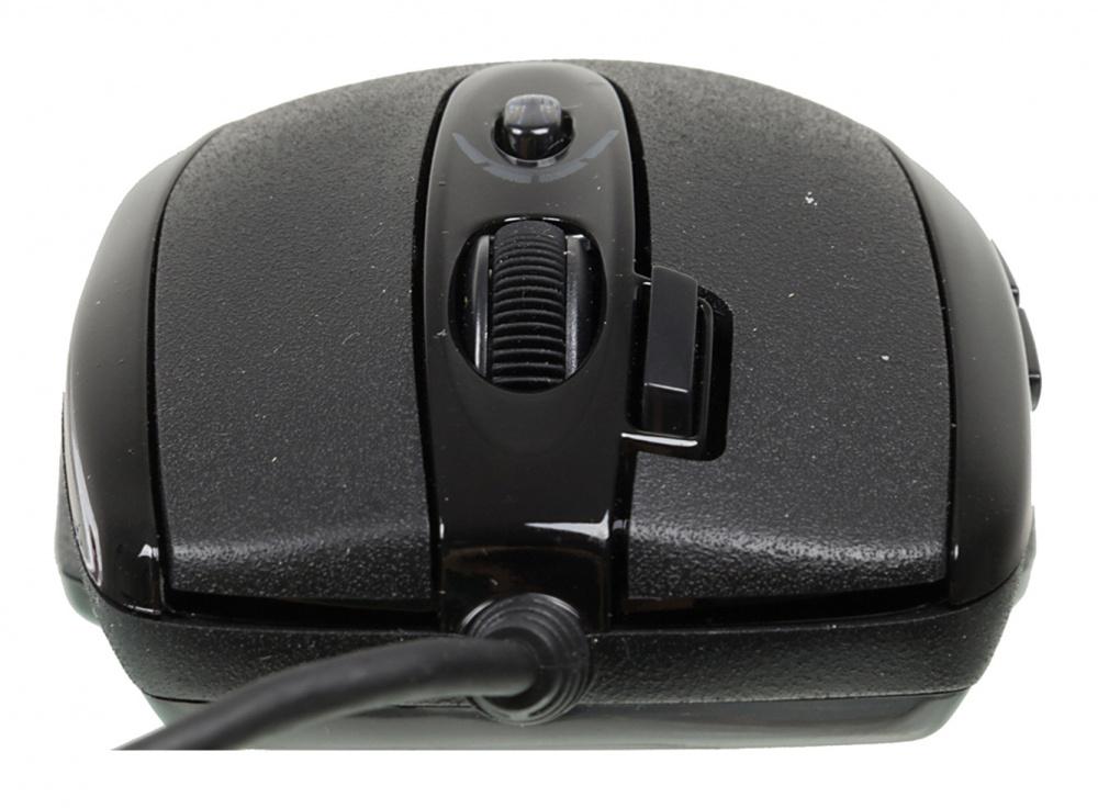 Мышь A4Tech X-710MK черный оптическая 2000dpi USB 7but (X-710MK USB)