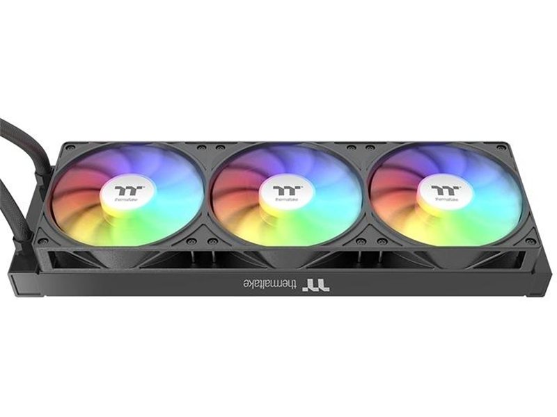 Система водяного охлаждения Thermaltake LB360 Ultra ARGB Soc-AM5/AM4/1200/1700/1851 черный 4-pin 33.8dB Al LCD Ret (CL-W507-PL12SW-A)