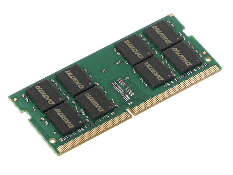 Память DDR4 16Gb 3200MHz Digma DGMAS43200016D RTL PC4-25600 CL22 SO-DIMM 260-pin 1.2В dual rank Ret