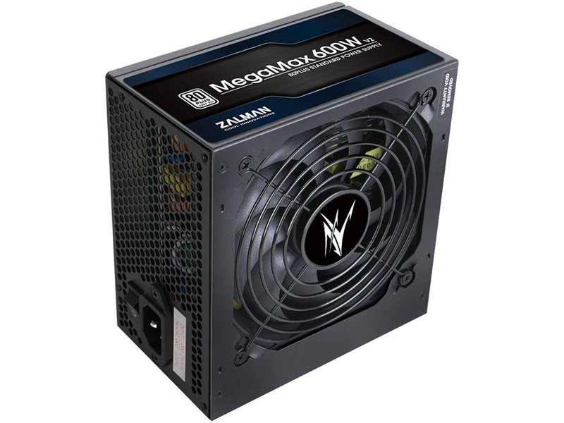 Блок питания Zalman ATX 600W ZM600-TXII V2 80+ white (20+4pin) APFC 120mm fan 6xSATA RTL