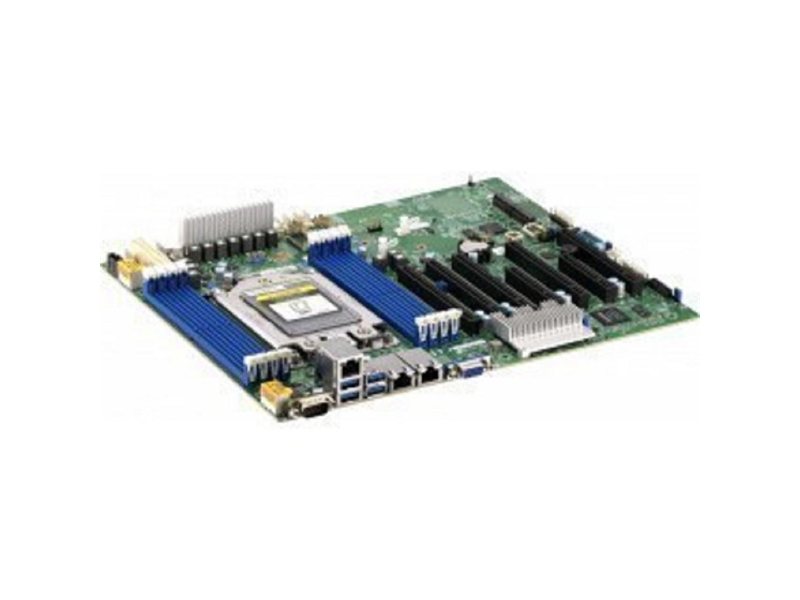 Материнская плата SuperMicro MBD-H12SSL-I-B Intelligent Platform Management Interface, Single AMD EPYC™ 7003/7002 Series Processor,2TB Registered ECC DDR4 3200MHz SDRAM in 8 DIMMs,5 PCI-E 4.0 x16,2 PCI-E 4.0 x8,8 SATA3, 2 M.2