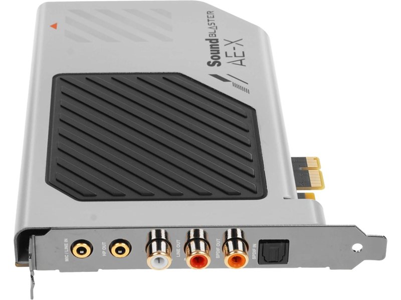 Звуковая карта Creative PCI-E Sound Blaster AE-X (ESS ES9039Q2M) 2.0 Ret