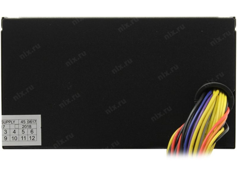 Exegate EX220360RUS Блок питания 700W Exegate 700NPXE(+PFC), black, 12cm fan, 24p+(4+4)p, 6/8p PCI-E, 4*SATA, 3*IDE, FDD
