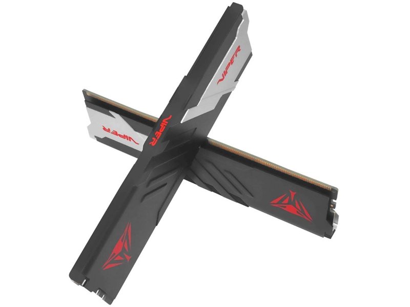 Память DDR5 2x32GB 6000MHz Patriot PVV564G600C30K Viper Venom RTL Gaming PC5-48000 CL30 DIMM UDIMM 288-pin 1.35В kit с радиатором Ret