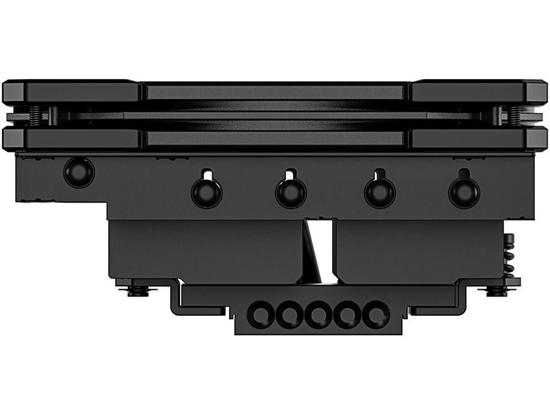 Устройство охлаждения(кулер) ID-Cooling IS-55 Soc-AM5/AM4/1200/1700/1851 черный 4-pin 31.2-31.2dB Al+Cu 125W 450gr Ret (IS-55 BLACK)