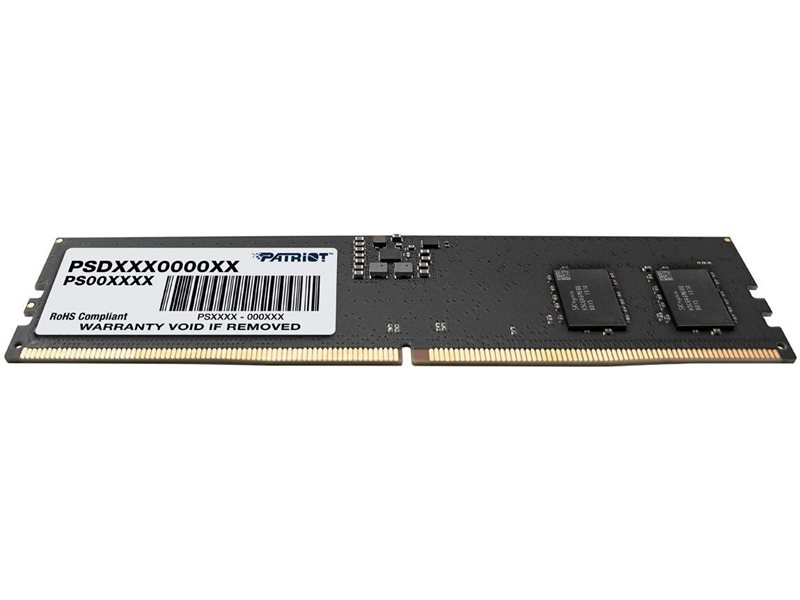 Память DDR5 16GB 5600MHz Patriot PSD516G56002 Signature RTL PC5-44800 CL46 DIMM UDIMM 288-pin 1.1В single rank Ret