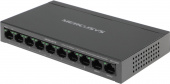 Коммутатор Mercusys MS110CMP (L2) 8x100Мбит/с 2x1Гбит/с 8PoE+ 115W неуправляемый