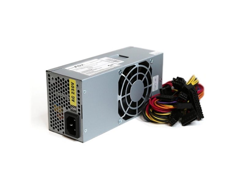 Блок питания/ Power Supply Foxline TFX300S 300W TFX, NOPFC, 80FAN, 24pin, 4pin (12V), 2xSATA, 1x4pin