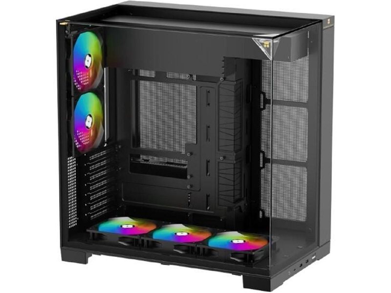 Thermalright Корпус TR-A70 FAN5-C / Black / TG / 5 x120mm ARGB PWM Fans / USB TYPE-C / ATX / TRA70F5CB