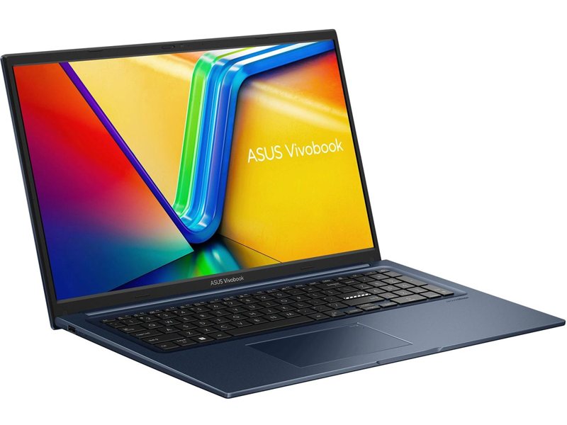 Ноутбук ASUS Vivobook 17 X1704VA-AU853 Intel Core 5 120U 1.4 GHz DDR4 16GB 512GB PCIE G4 SSD 17.3" FHD (1920x1080) IPS 60Hz Without OS Quiet Blue