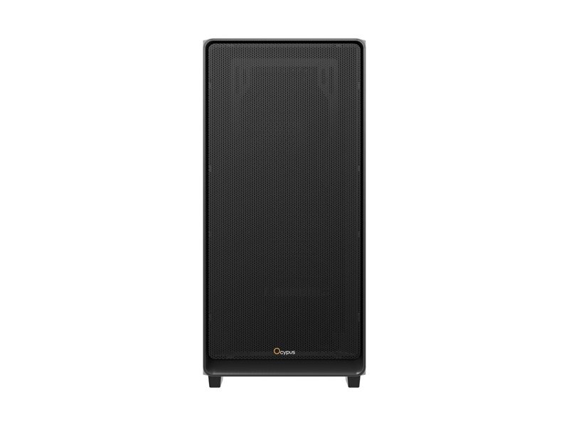 Корпус ПК без блока питания/ Case Ocypus Gamma C60 BK, Midi-Tower, TG, no fans, 1xUSB-A 3.0 + 2xUSB 2.0, ATX, mATX, mITX Black