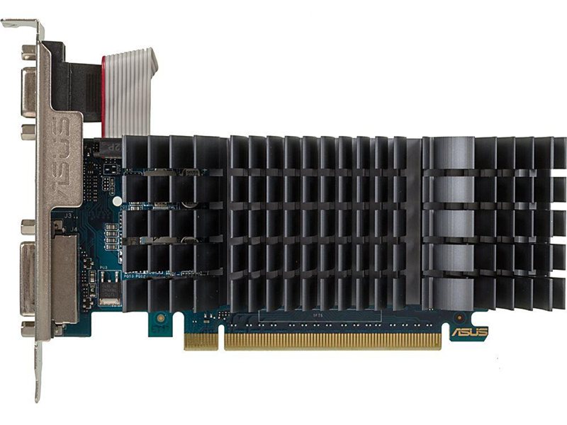 Видеокарта Asus PCI-E 2.0 GT730-SL-2GD5-BRK NVIDIA GeForce GT 730 2Gb 64bit GDDR5 902/5010 DVIx1 HDMIx1 CRTx1 HDCP Ret low profile