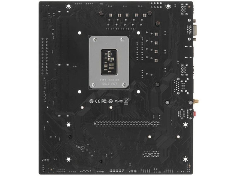 MAXSUN MS-B760M I-CAFE D4 (Socket 1700, mATX, 2*DDR4(64Gb), DP/HDMI, 2*SATA3, 3*M.2, 1*PCIEx16/1*PCIEx4, 6*USB 2.0, 2*USB 3.2 Gen1, LAN 1*2,5G, ARGB, black-red, RTL)