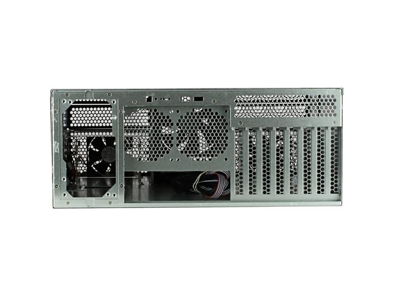 Procase RE411-D4H11-E-55 Корпус 4U server case,4x5.25+11HDD,черный,без блока питания,глубина 550мм,MB EATX 12"x13"