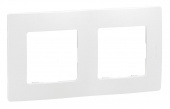 Рамка Legrand Etika 672502 накладная 2x ABS пластик белый