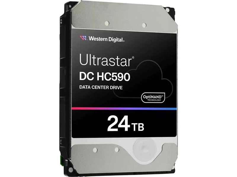 Жесткий диск WD SATA-III 24TB 0F65684 WUH722624ALE6L4 Ultrastar DC HC590 4KN (7200rpm) 512Mb 3.5"