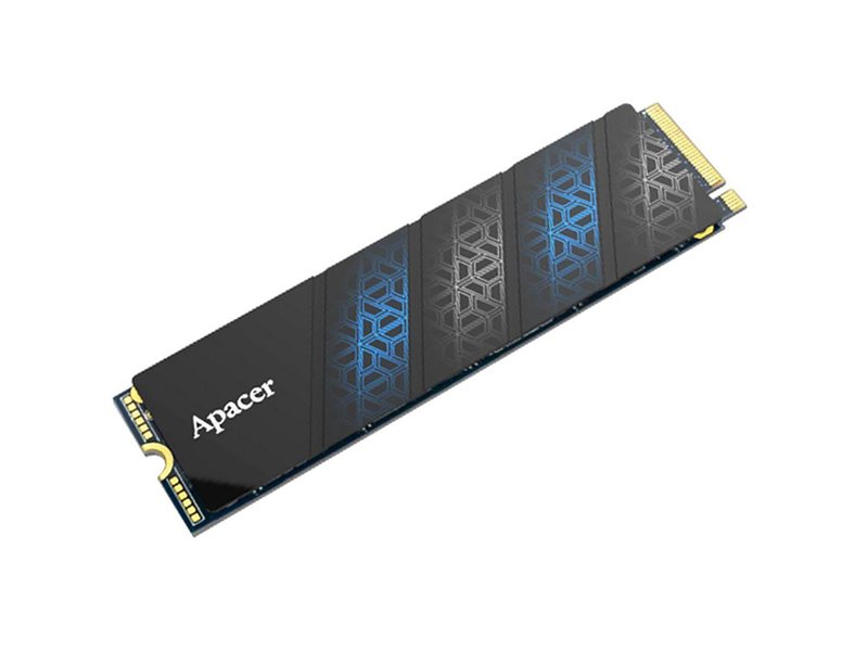 Твердотельный накопитель SSD Apacer AS2280P4U PRO 256GB M.2 2280 AP256GAS2280P4UPRO-1 Client PCIe Gen3x4 with NVMe, 3500/1200, IOPS 210/315K, MTBF 1.8M, 3D NAND, 170TBW, 0,36DWPD, Heat Sink, RTL (919342)